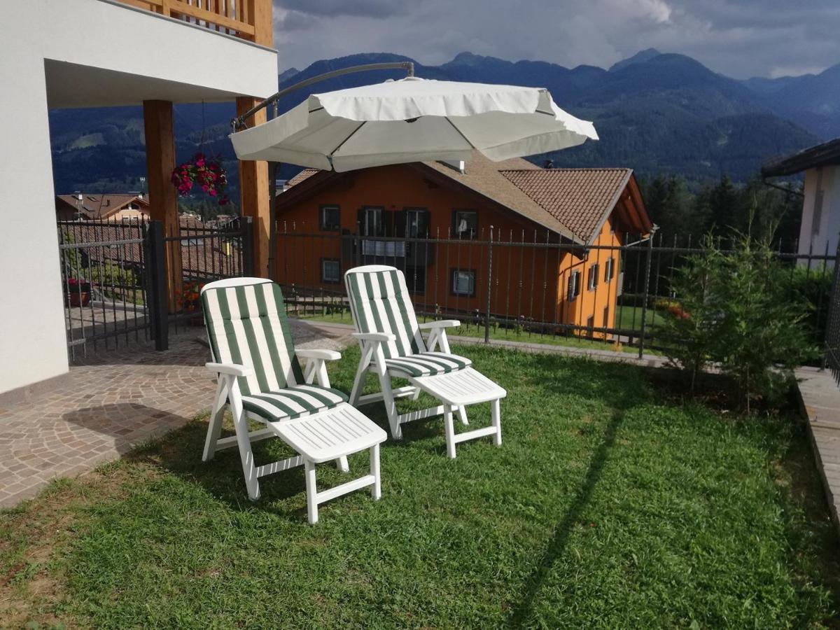 Villa In Val Di Fiemme Cavalese Bagian luar foto